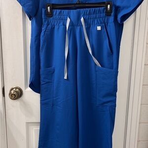 Women's ReSurge Classic Blue Scrub Set